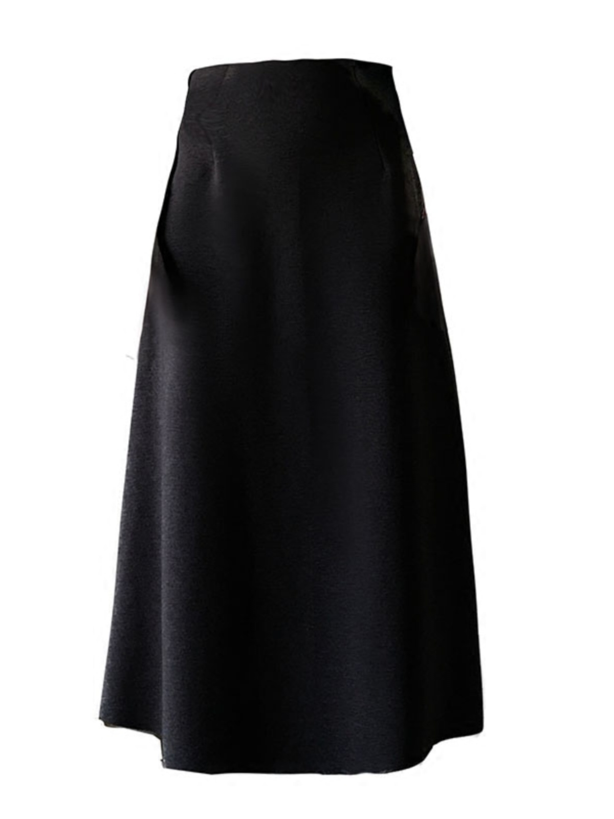 Retro High-Waisted Mid-Length A-Line Skirt for Women, Slimming Versatile Design with Zipper and Elastic Waist, Perfect for Y2K Style Retro High-Waisted Mid-Length A-Line Skirt for Women, Slimming Versatile Design with Zipper and Elastic Waist, Perfect for Y2K Style