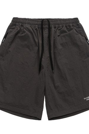 Retro Loose Fit Quick-Dry Shorts for Men and Women - Breathable Casual 5-Point Pants for Summer Outdoor Sports