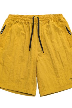 Retro Loose Fit Quick-Dry Shorts for Men and Women - Breathable Casual 5-Point Pants for Summer Outdoor Sports
