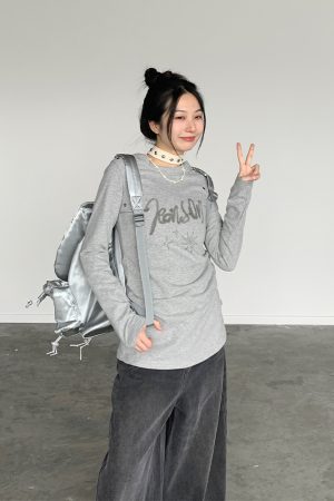 Retro Metal Decorative Slim-Fit Multi-Color Hooded Dress for 90s Inspired Style