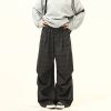 Retro Plaid Pleated Pants for Women - Loose Drape Casual Style, Trendy Versatile Bottoms, 90s Inspired Fashion