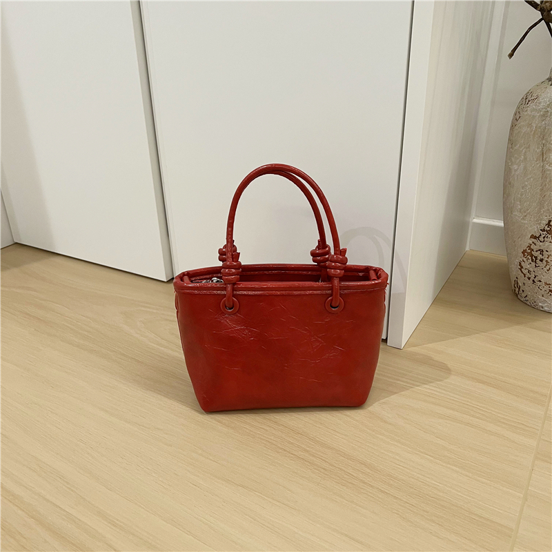 Retro Shiny Handheld Vegetable Basket Bag - Versatile Casual Women's Crossbody Small Square Bag for Spring/Summer 2025 Retro Shiny Handheld Vegetable Basket Bag - Versatile Casual Women's Crossbody Small Square Bag for Spring/Summer 2025