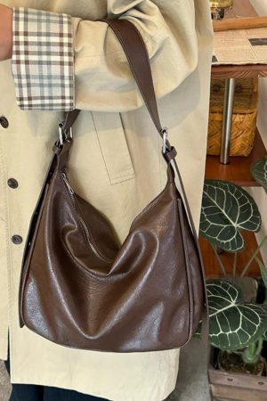 Retro Soft Leather Women's Tote Bag - High-Capacity Fashion Shoulder & Crossbody Bag for Versatile Style