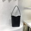 Retro Solid Color Versatile Tote Bag for Commuting - Lazy Style Underarm Bucket Bag for 2024 Fashion