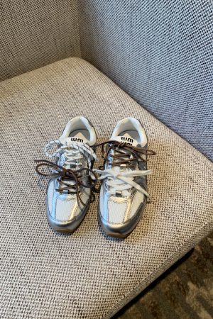 Retro Women’s Thick-Soled Sports Shoes - Breathable Mesh Sneakers for Training, Cycling, Casual Wear - Y2K Style 2025