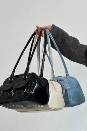 Retro Women's Underarm Bag 2024 - Trendy College Style Large Capacity Shoulder Tote Fashion Bag