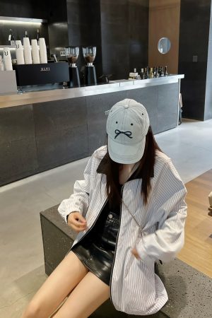 Reversible Rhinestone Striped Jacket for Men and Women - Loose Casual Couple Coat for Autumn, Versatile American Style Outerwear