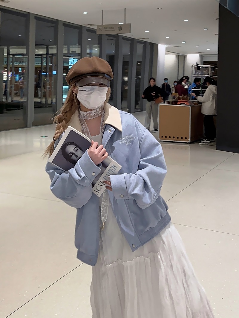 Reversible Suede Baseball Jacket for Couples - Spring 90s American Hip-Hop Embroidered Trendy Style Reversible Suede Baseball Jacket for Couples - Spring 90s American Hip-Hop Embroidered Trendy Style