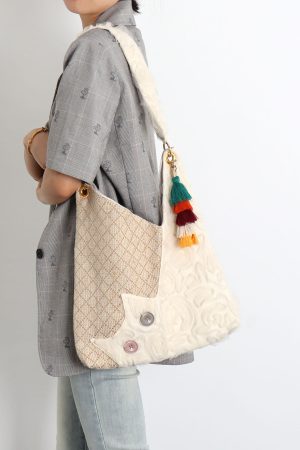 Seaside Vacation Cat Shoulder Crossbody Bag - Spring/Summer Style for Trendy Days