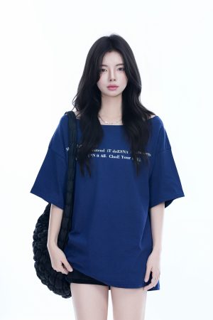 Sexy Halter Top and White Off-Shoulder Short Sleeve T-Shirt Two-Piece Set for Women - Trendy Loose Half-Sleeve Style