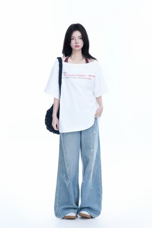 Sexy Halter Top and White Off-Shoulder Short Sleeve T-Shirt Two-Piece Set for Women - Trendy Loose Half-Sleeve Style