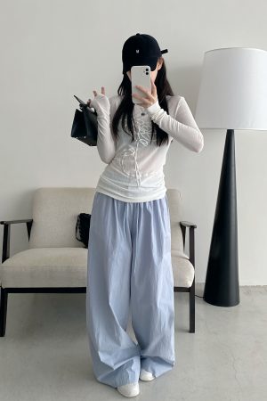 Sheer Long-Sleeve T-Shirt for Women, 3D Foam Printed Sun Grapefruit Design, Summer Versatile Slim-Fit Sun Protection Top