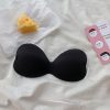Silicone Invisible Bra for Small Breasts - Thickened Anti-Slip Stickers for Wedding Dresses, Seamless Backless Lingerie Support