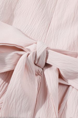 Sleeveless Windbreaker Collar Top with Pleated Hem and Spaghetti Straps - 2025 Summer Style for Socialites and Heiresses