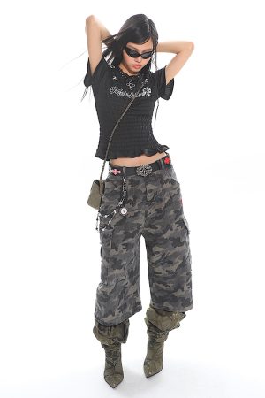 Slim Fit American Vintage Sports Jersey T-Shirt with High Elastic Wrinkled Texture - Digital Short Sleeve Top for Casual Style