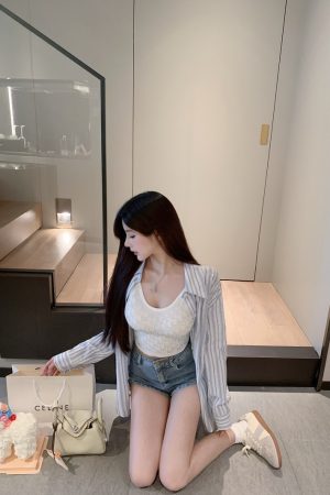 Slim Fit Diamond Back Vest Camisole with Built-In Chest Pad - Pure Desire Design, Stylish 90s Inspired Top