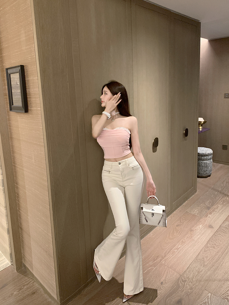 Slim-Fit Mesh Vest Top with Built-In Chest Pad - Pure Desire Style, Trendy and Chic for Y2K Fashion Enthusiasts Slim-Fit Mesh Vest Top with Built-In Chest Pad - Pure Desire Style, Trendy and Chic for Y2K Fashion Enthusiasts