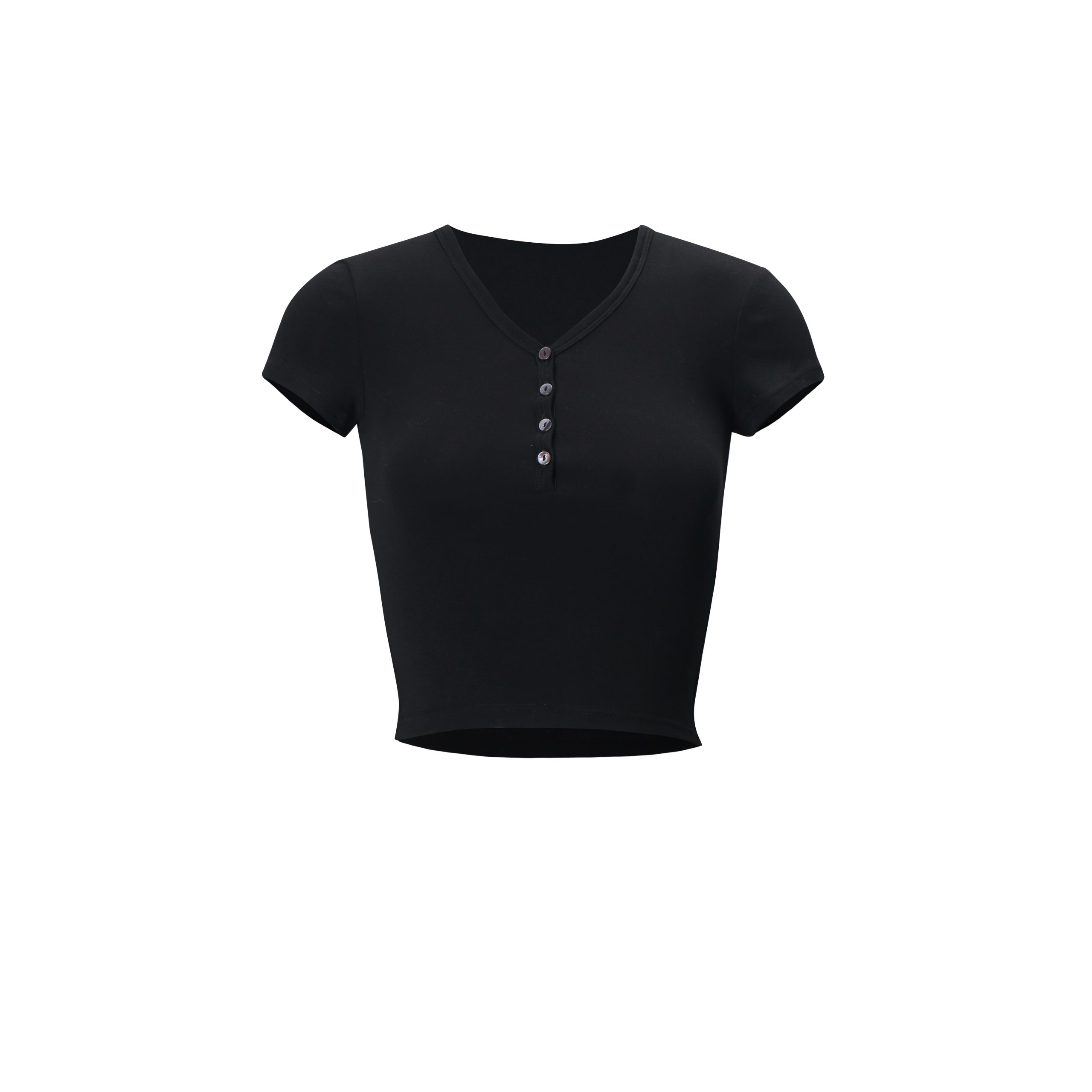 Slim Fit Short Sleeve Buttoned T-Shirt - Versatile Basic Top for Everyday Wear, Perfect for Casual and Smart-Casual Styles Slim Fit Short Sleeve Buttoned T-Shirt - Versatile Basic Top for Everyday Wear, Perfect for Casual and Smart-Casual Styles