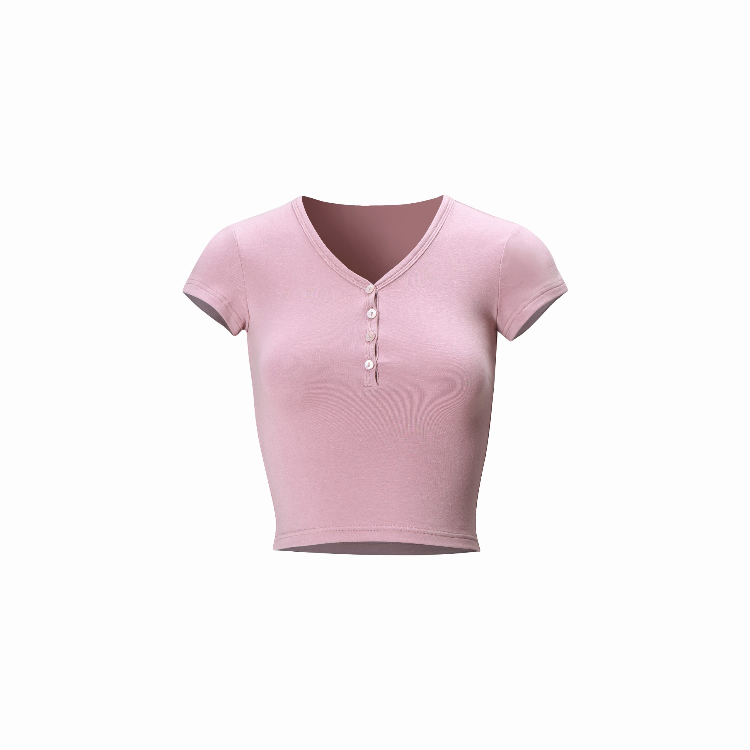 Slim Fit Short Sleeve Buttoned T-Shirt - Versatile Basic Top for Everyday Wear, Perfect for Casual and Smart-Casual Styles Slim Fit Short Sleeve Buttoned T-Shirt - Versatile Basic Top for Everyday Wear, Perfect for Casual and Smart-Casual Styles