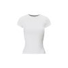 Slim Fit Shoulder Sports Short-Sleeve T-Shirt - Athletic Base Layer Top for Active Wear, Casual Style