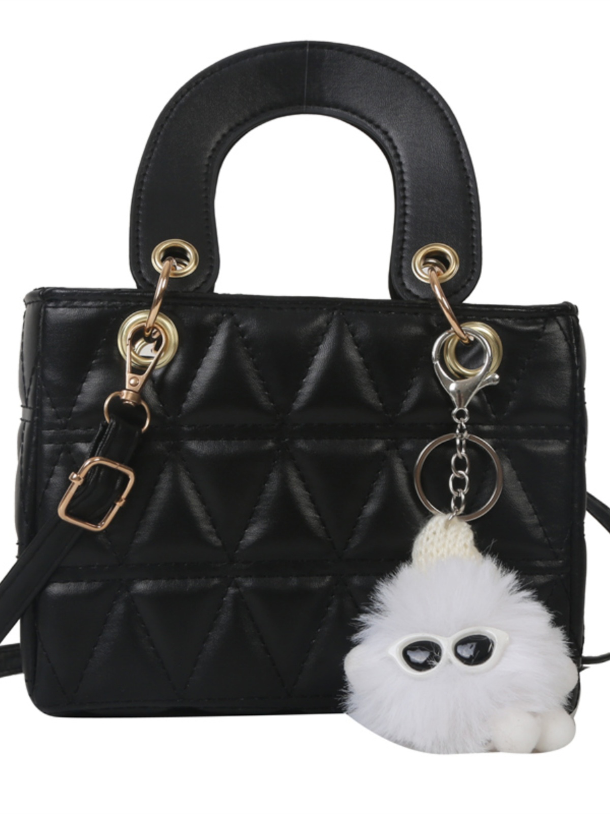 Small Diamond-Pattern Mini Bucket Bag for Women - Trendy Summer 2025 Crossbody Handbag for Commuting and Everyday Style Small Diamond-Pattern Mini Bucket Bag for Women - Trendy Summer 2025 Crossbody Handbag for Commuting and Everyday Style