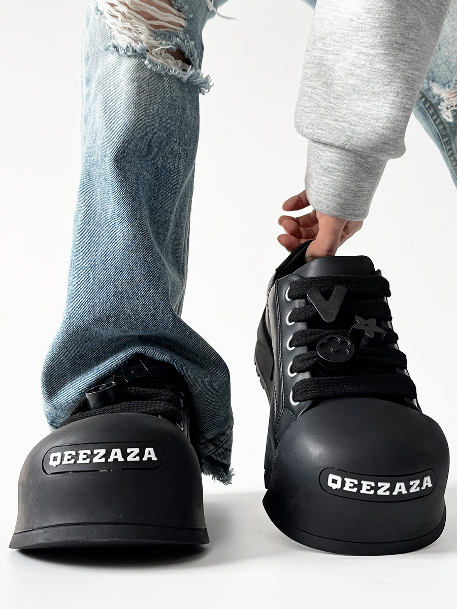 Smiley Face Sneakers for Men and Women, American High Street Chunky Shoes, Cute Mickey Design for Couples Smiley Face Sneakers for Men and Women, American High Street Chunky Shoes, Cute Mickey Design for Couples