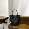 Soft Leather Fashion Tote Bucket Bag - Versatile Commuter Shoulder Crossbody Small Bag for 2025 Spring Style