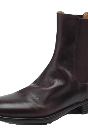 Soft Sole Non-Rubbing Chelsea Boots for Women - 3cm Thick Heel, Genuine Leather, Round Toe, Italian Style, Comfortable Fashion Footwear