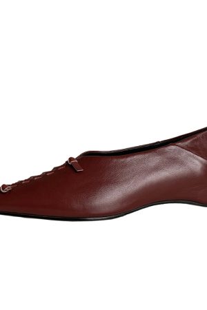 Soft Sole Non-Rubbing French Black Pointed Toe Leather Shoes with Internal Height Increase for Comfort and Style