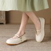 Soft-Soled Thick-Soled Shallow Mouth Spring Mary Jane Shoes - Italian Design, Lightweight, Non-Fatiguing, Casual Style