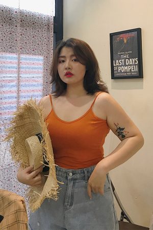 Soft Stretchy Camisole in Four Colors - European American Style, Comfortable Back Design, Fashionable Layering Piece