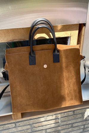 Soft Texture Large Capacity Shoulder Tote Bag for Women - Casual Commuting Crossbody Style