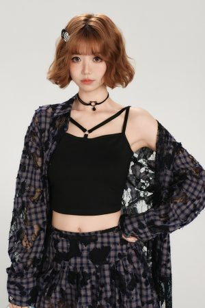 Spicy Girl Tank Top for Women - American Style Slim Fit Summer Outerwear, Flattering Design for a Trendy Look