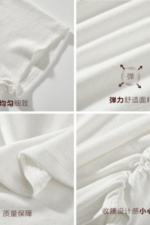 Spring 2025 Women's Red T-shirt, Half High Neck Base Layer Outerwear, Korean Style Fashion Top