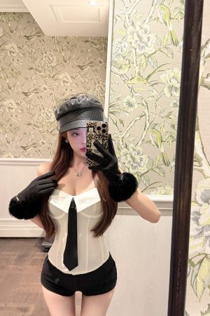 Strapless Corset Top for Women - Luna Lona Design, Slim Fit Sexy Style for Autumn and Winter