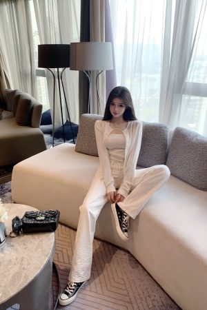 Strapless Slim-Fit Knitted Vest in Pure Desire Style - Trendy Y2K-Inspired Top for Effortless Chic Looks