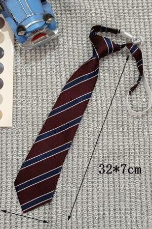 Striped Short-Sleeve Japanese College-Style White Shirt - Loose High-End Summer Top for Women - Trendy Casual Wear