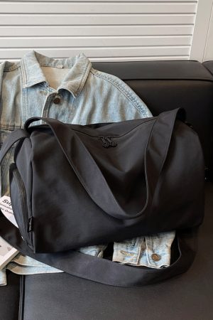 Stylish Large Capacity Travel Bag for Women - Lightweight Versatile Sports Fitness Shoulder Crossbody Bag for Short Trips