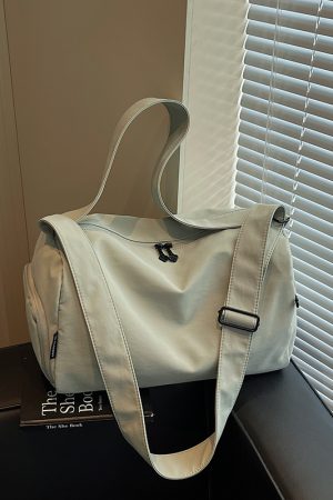 Stylish Large Capacity Travel Bag for Women - Lightweight Versatile Sports Fitness Shoulder Crossbody Bag for Short Trips