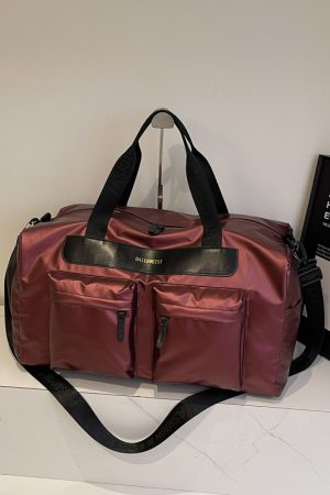 Stylish Lightweight Travel Bag for Women - Large Capacity Crossbody Handbag for Short-Distance, Sports, and Fitness