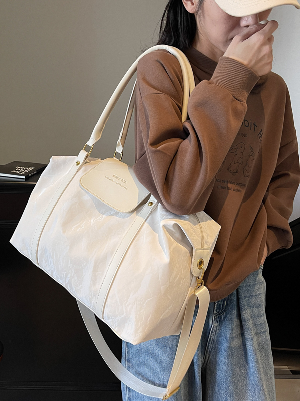 Stylish Lightweight Waterproof Travel Bag for Women - Large Capacity Commuter Shoulder Luggage for Short-Distance Business Trips Stylish Lightweight Waterproof Travel Bag for Women - Large Capacity Commuter Shoulder Luggage for Short-Distance Business Trips