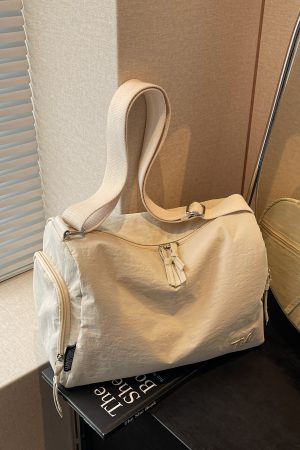 Stylish Lightweight Women's Short Trip Bag, Versatile Crossbody Luggage for Sports, Fitness, Yoga & Everyday Use