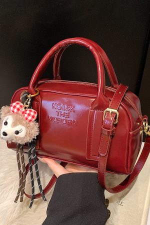 Stylish Women's Letter Tote Bag - 2025 Niche Design Shoulder Crossbody Bag, High-End Pillow Style