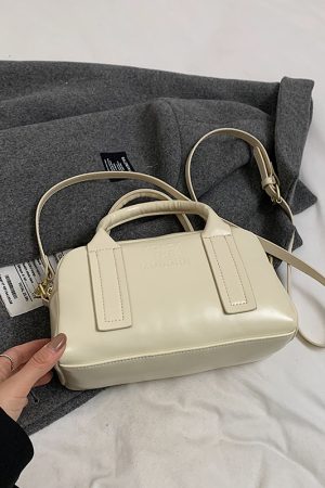 Stylish Women's Letter Tote Bag - 2025 Niche Design Shoulder Crossbody Bag, High-End Pillow Style