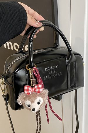 Stylish Women's Letter Tote Bag - 2025 Niche Design Shoulder Crossbody Bag, High-End Pillow Style