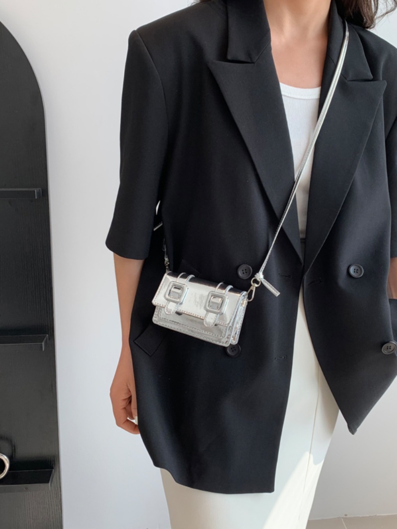 Summer 2025 Mini Handbag for Women, Niche Laser Chain Crossbody Bag, High-Quality Small Square Open-Top Bag Summer 2025 Mini Handbag for Women, Niche Laser Chain Crossbody Bag, High-Quality Small Square Open-Top Bag