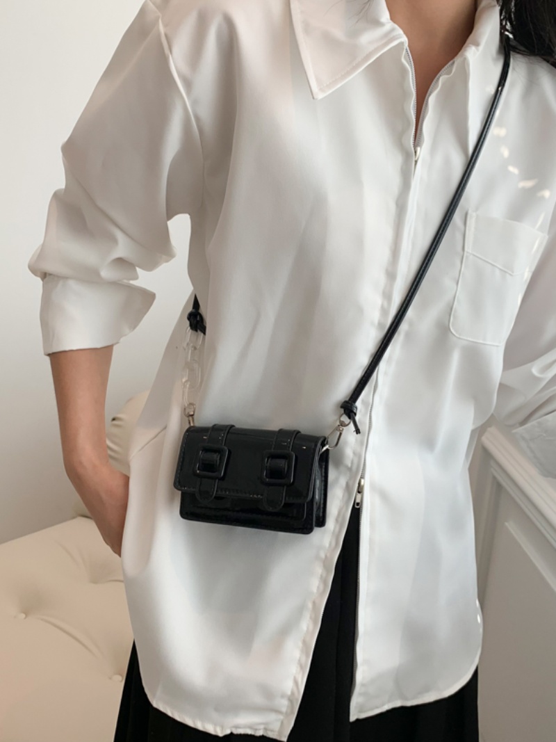 Summer 2025 Mini Handbag for Women, Niche Laser Chain Crossbody Bag, High-Quality Small Square Open-Top Bag Summer 2025 Mini Handbag for Women, Niche Laser Chain Crossbody Bag, High-Quality Small Square Open-Top Bag