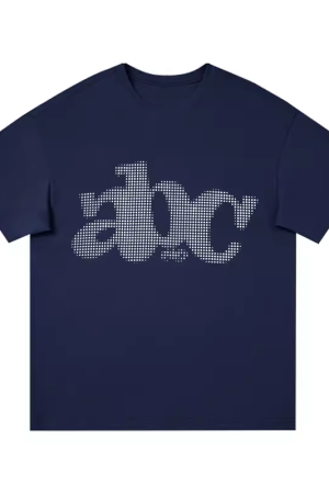 Summer 2025 Women's Loose Round Neck T-Shirt with Letter Print - Casual Short Sleeve Trendy Top for Couples