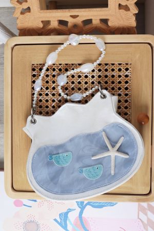 Summer Beaded Fish Bag - Cute Underarm Crossbody Handbag for Small Essentials, Niche Design, Perfect for Casual Outings