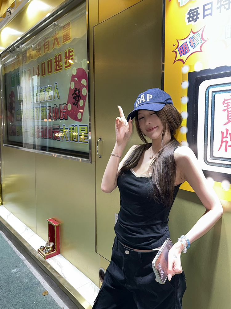 Summer Dopamine Camisole for Women - Versatile Layering Top, Slimming Base Shirt, Perfect for 90s and Y2K Styles Summer Dopamine Camisole for Women - Versatile Layering Top, Slimming Base Shirt, Perfect for 90s and Y2K Styles